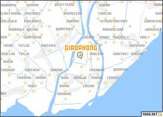 map of Giáo Phòng