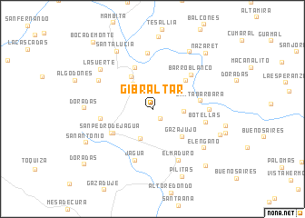 map of Gibraltar