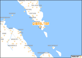 map of Gibraltar