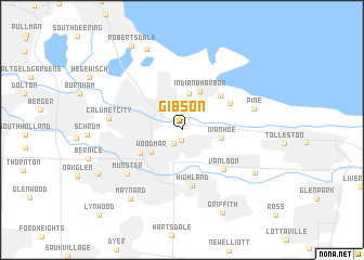 map of Gibson