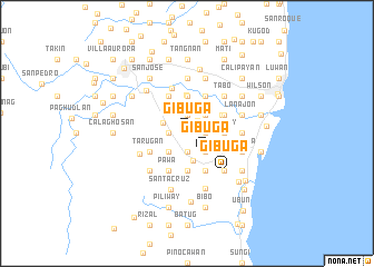 map of Gibuga