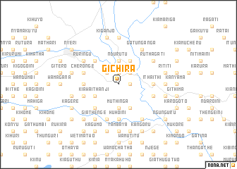 map of Gichira