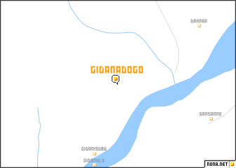map of Gidan Adogo