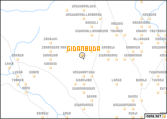 map of Gidan Buda