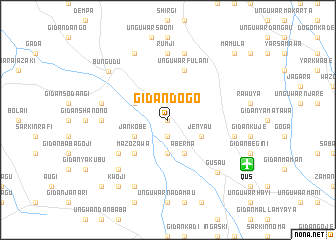 map of Gidan Dogo