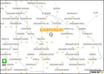 map of Gidan Kadiri