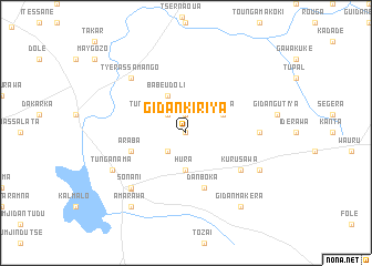 map of Gidan Kiriya