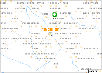 map of Gidan Ladi
