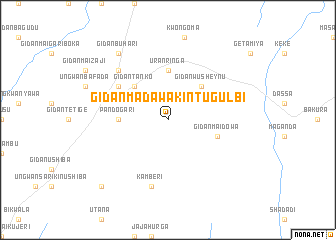 map of Gidan Madawakin Tugulbi