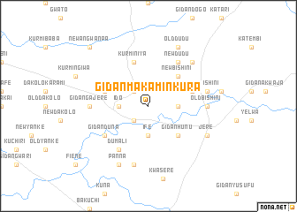 map of Gidan Makaminkura