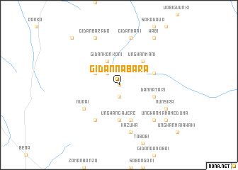 map of Gidan Nabara