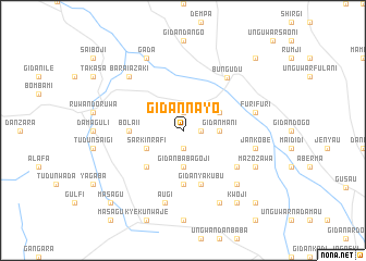 map of Gidan Nayo
