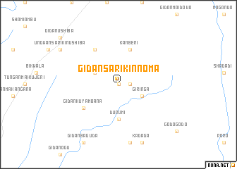 map of Gidan Sarikin Noma