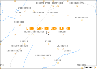 map of Gidan Sarikin Uran Chiku