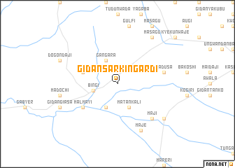 map of Gidan Sarkin Gardi