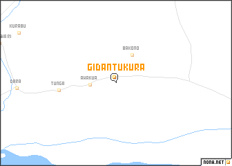 map of Gidan Tukura