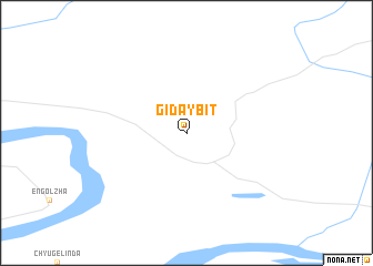 map of Gidaybit