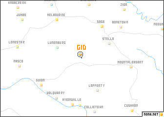 map of Gid