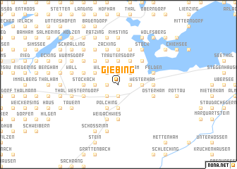 map of Giebing
