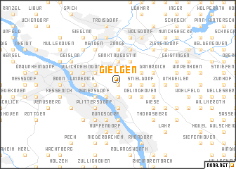 map of Gielgen