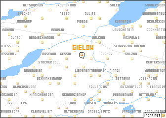 map of Gielow