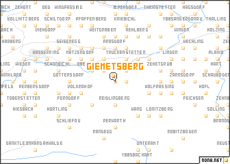 map of Giemetsberg