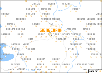 map of Gieng Chanh