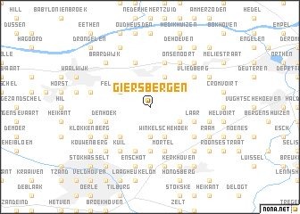 map of Giersbergen