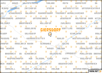map of Giersdorf