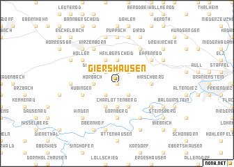 map of Giershausen