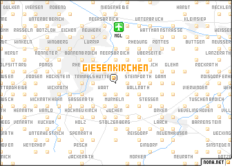 map of Giesenkirchen