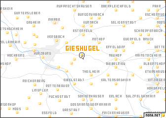 map of Gieshügel