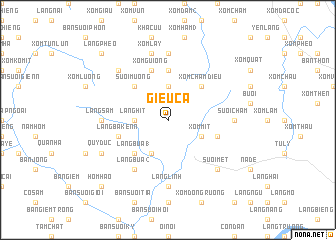 map of Giều Cả