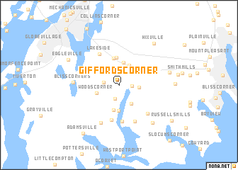 map of Giffords Corner