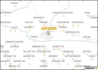 map of Gifhorn
