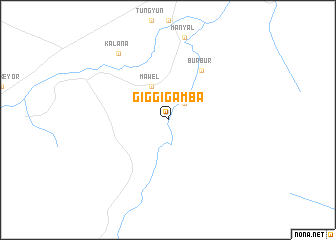 map of Giggigamba