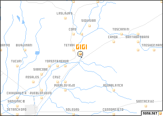 map of Gigí