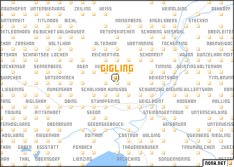 map of Gigling