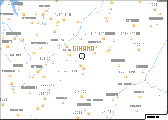 map of Gihama