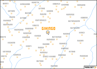 map of Gihingo