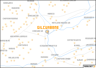 map of Gil Cumbane