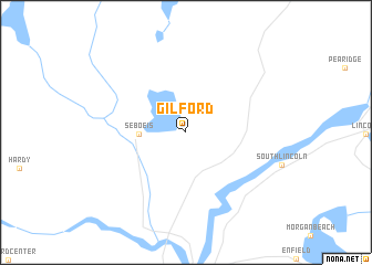 map of Gilford