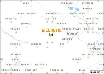 map of Gillastig