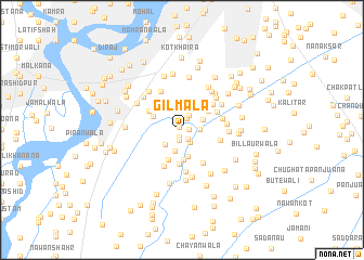 map of Gilmāla