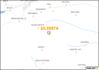 map of Gilreath