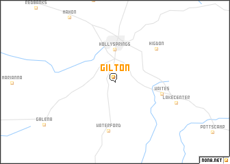 map of Gilton