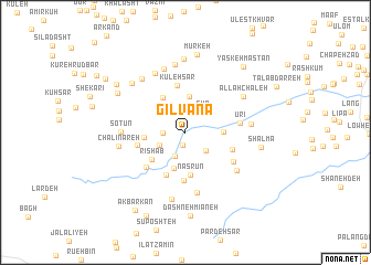 map of Gīlvānā