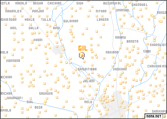 map of Gil