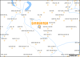 map of Gimādānga