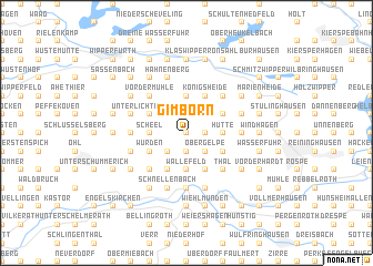 map of Gimborn